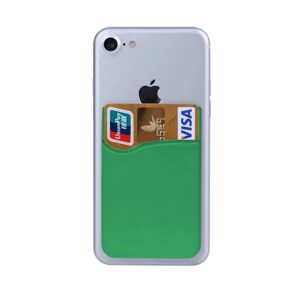 2.25" x 3.25" silicone phone wallet with 3M adhesive. Assembled in... from ASI 30250 AZX Sport USA