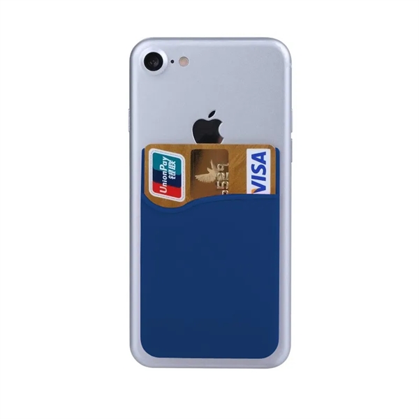 2.25" x 3.25" silicone phone wallet with 3M adhesive. Assembled in... from ASI 30250 AZX Sport USA