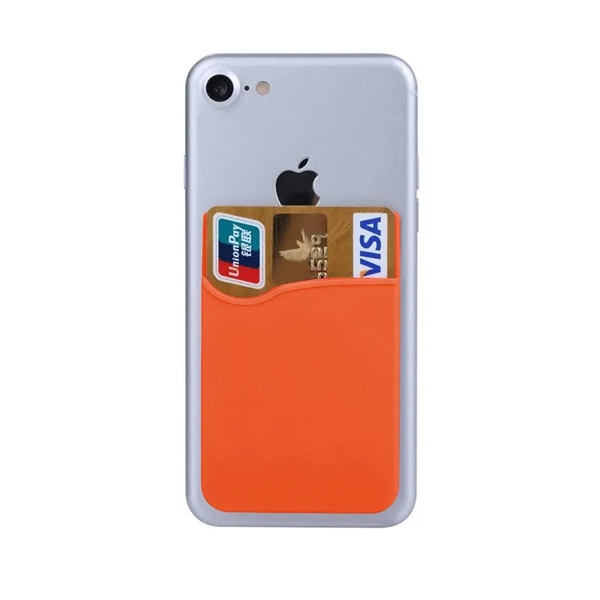 2.25" x 3.25" silicone phone wallet with 3M adhesive. Assembled in... from ASI 30250 AZX Sport USA