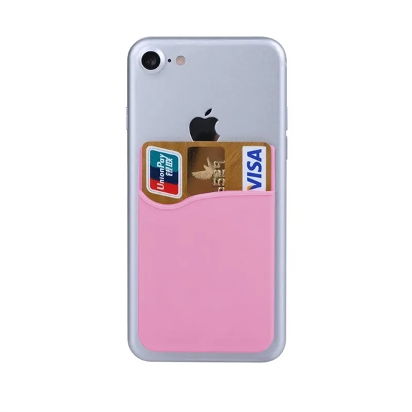 2.25" x 3.25" silicone phone wallet with 3M adhesive. Assembled in... from ASI 30250 AZX Sport USA