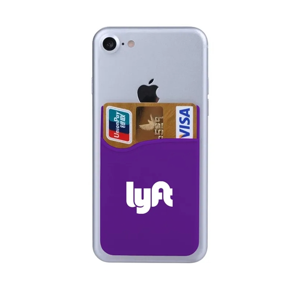 2.25" x 3.25" silicone phone wallet with 3M adhesive. Assembled in... from ASI 30250 AZX Sport USA