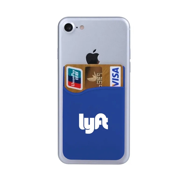 2.25" x 3.25" silicone phone wallet with 3M adhesive. Assembled in... from ASI 30250 AZX Sport USA