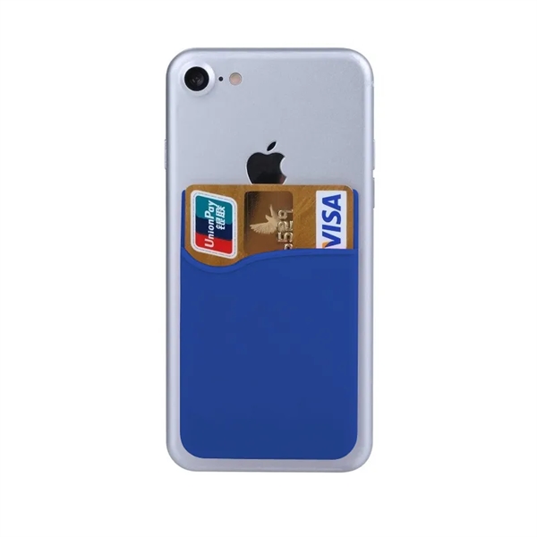 2.25" x 3.25" silicone phone wallet with 3M adhesive. Assembled in... from ASI 30250 AZX Sport USA