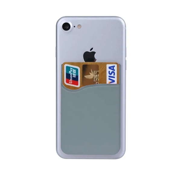 2.25" x 3.25" silicone phone wallet with 3M adhesive. Assembled in... from ASI 30250 AZX Sport USA