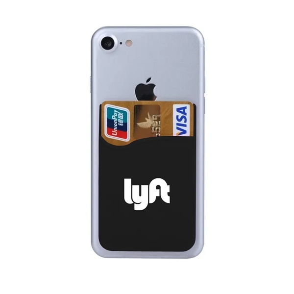 2.25" x 3.25" silicone phone wallet with 3M adhesive. Assembled in... from ASI 30250 AZX Sport USA