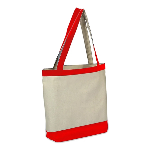 Canvas Tote w/ Single Color Screen Print... from ASI 92980 WOV-IN® / Universal Strap/Wov-In Line