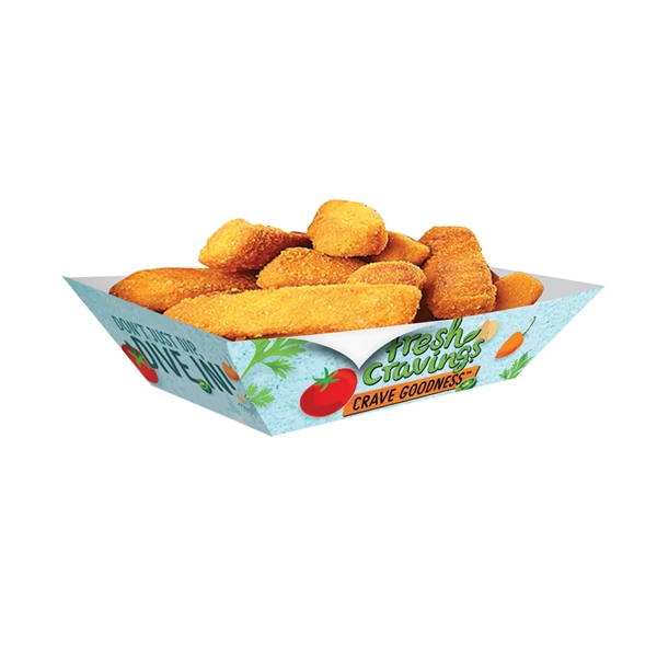 Food tray measuring 6" L X 4" WX 1 1/2" H... from ASI 67620 Lion Circle Corp