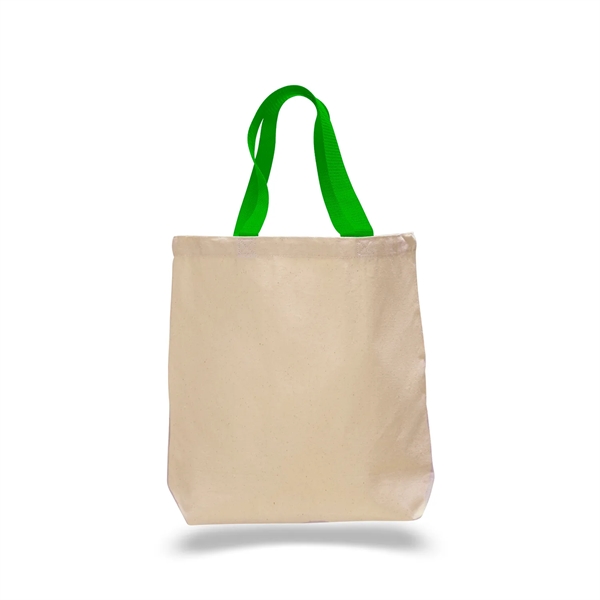 Canvas Tote w/ Single Color Screen Print... from ASI 92980 WOV-IN® / Universal Strap/Wov-In Line