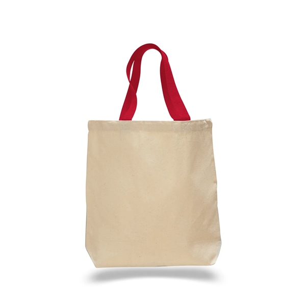 Canvas Tote w/ Single Color Screen Print... from ASI 92980 WOV-IN® / Universal Strap/Wov-In Line