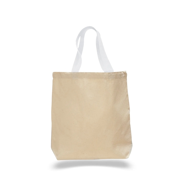 Canvas Tote w/ Single Color Screen Print... from ASI 92980 WOV-IN® / Universal Strap/Wov-In Line