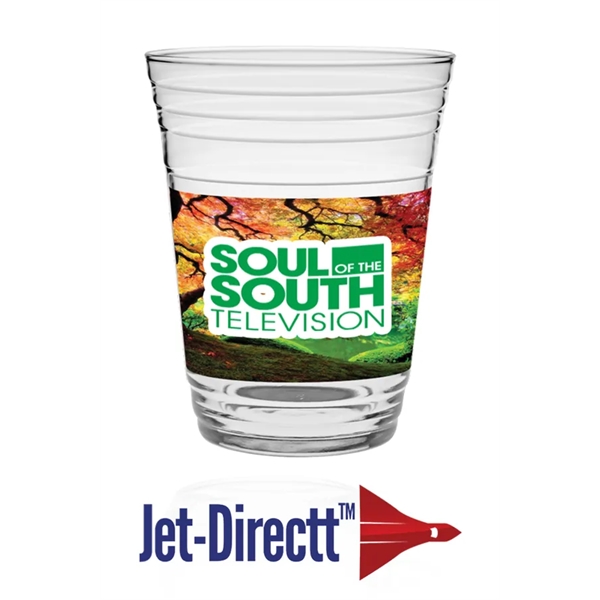 Our 16 oz. Glass Fill Up Cup has the same shape... from ASI 71920 Moderne Glass Company Inc / Glass America®