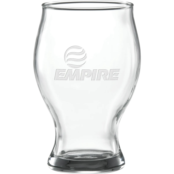 Our 16 oz. Barlow pilsner features a narrow base and wide... from ASI 71920 Moderne Glass Company Inc / Glass America®