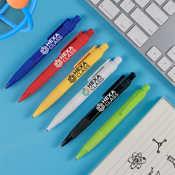 The Toon Writer Ballpoint Pen is vibrant, comfy, & stylish. Bright... from ASI 61966 HPG / Hub Pen