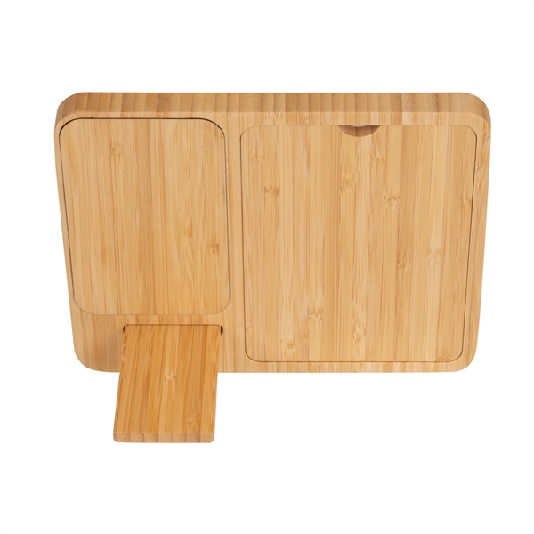 Bamboo Photo Frame & 10W Wireless Charger.... from ASI 46755 Cosmo Promos