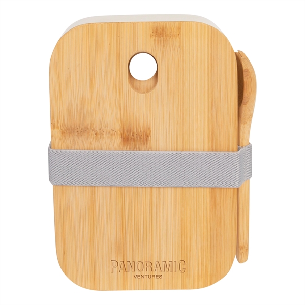 Made from sustainable, food-grade PLA and bamboo, pack your lunch while... from ASI 46755 Cosmo Promos