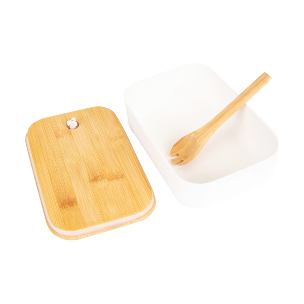 Made from sustainable, food-grade PLA and bamboo, pack your lunch while... from ASI 46755 Cosmo Promos