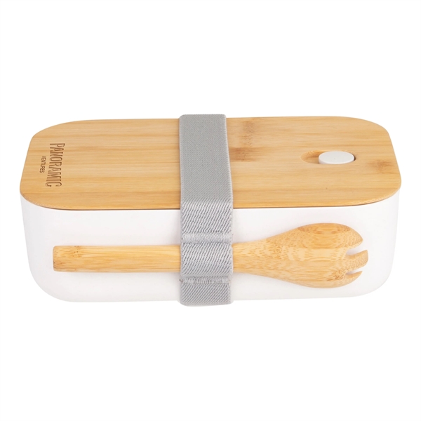 Made from sustainable, food-grade PLA and bamboo, pack your lunch while... from ASI 46755 Cosmo Promos