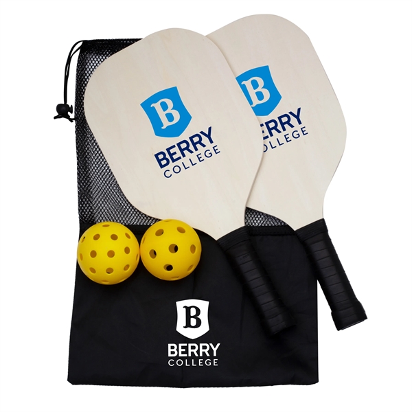 4-Piece Pickleball Set. Join in on the fastest growing sport in... from ASI 46755 Cosmo Promos