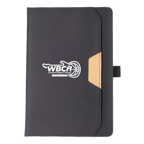 Padded Hard Cover Journal. Hidden external pocket. 160 lined pages.... from ASI 46755 Cosmo Promos