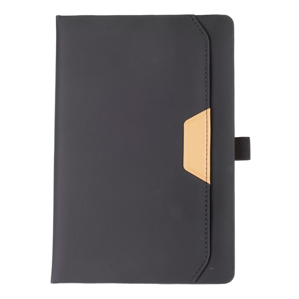 Padded Hard Cover Journal. Hidden external pocket. 160 lined pages.... from ASI 46755 Cosmo Promos