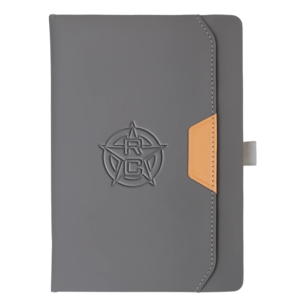 Padded Hard Cover Journal. Hidden external pocket. 160 lined pages.... from ASI 46755 Cosmo Promos