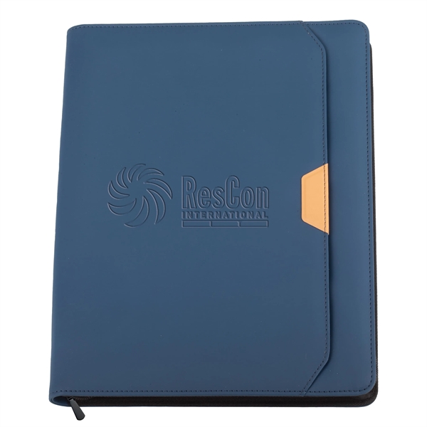 Zippered Executive Portfolio. Hidden external pocket.... from ASI 46755 Cosmo Promos