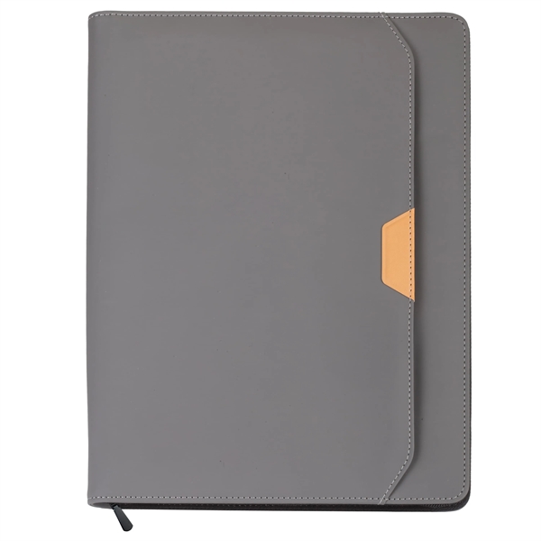 Zippered Executive Portfolio. Hidden external pocket.... from ASI 46755 Cosmo Promos