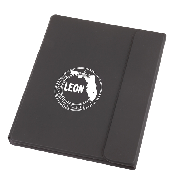 Padfolio w/ Magnetic Closure. Modern, minimal design and silhouette.... from ASI 46755 Cosmo Promos