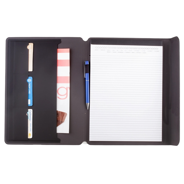 Padfolio w/ Magnetic Closure. Modern, minimal design and silhouette.... from ASI 46755 Cosmo Promos