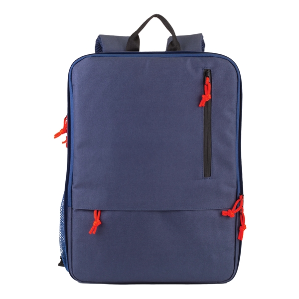 Dalton Convertible Laptop Backpack. Structured form and stowable straps to convert... from ASI 46755 Cosmo Promos