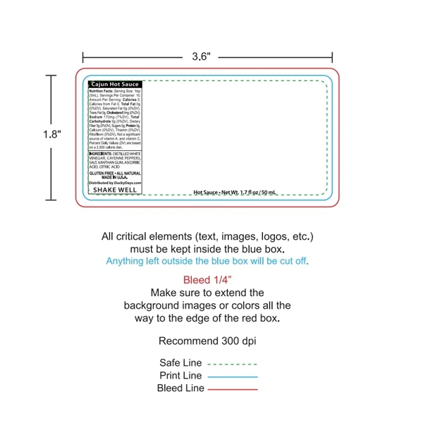 Hot Sauce Promo... from ASI 89971 Stuff A Mug