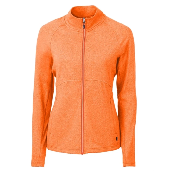 Women's jacket with a full-zip, wind resistance, raglan sleeves, pockets, and... from ASI 47965 Cutter & Buck