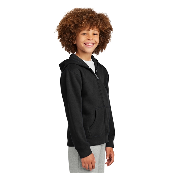 District Youth V.I.T. Fleece Full-Zip Hoodie... from ASI 84863 SanMar