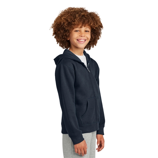 District Youth V.I.T. Fleece Full-Zip Hoodie... from ASI 84863 SanMar