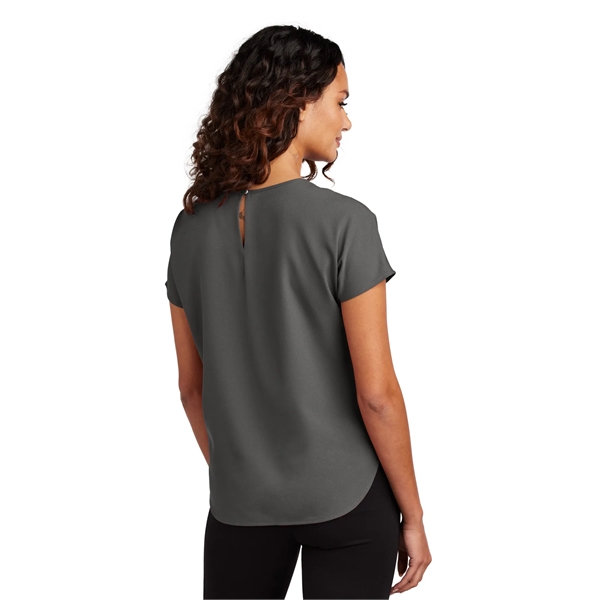 Mercer+Mettle Women's Stretch Crepe Crew... from ASI 84863 SanMar