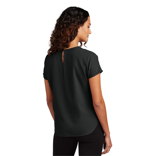Mercer+Mettle Women's Stretch Crepe Crew... from ASI 84863 SanMar