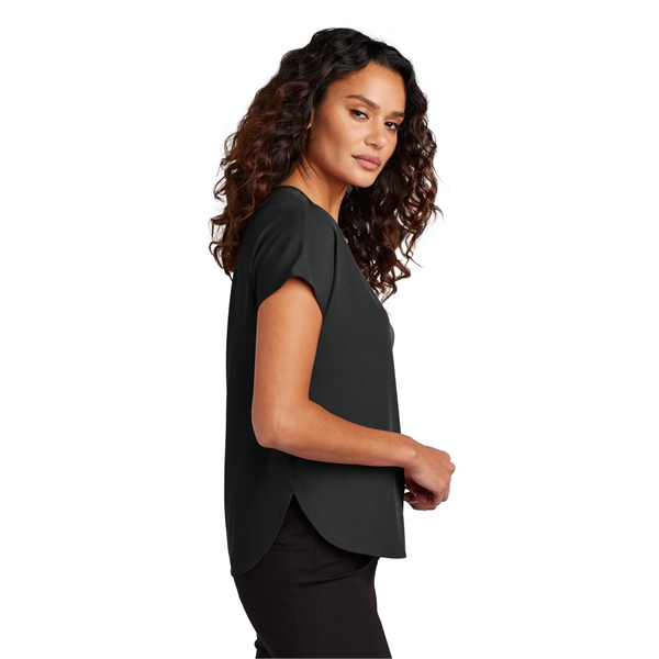 Mercer+Mettle Women's Stretch Crepe Crew... from ASI 84863 SanMar