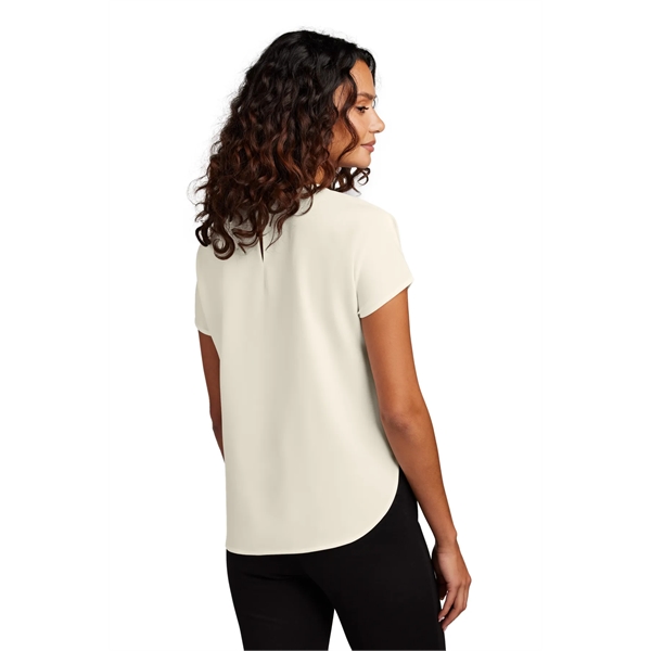 Mercer+Mettle Women's Stretch Crepe Crew... from ASI 84863 SanMar