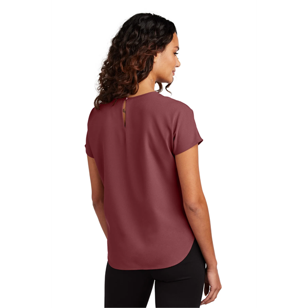 Mercer+Mettle Women's Stretch Crepe Crew... from ASI 84863 SanMar