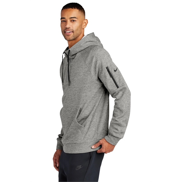 Nike Therma-FIT Pocket 1/4-Zip Fleece Hoodie... from ASI 84863 SanMar