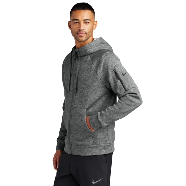 Nike Therma-FIT Pocket Full-Zip Fleece Hoodie... from ASI 84863 SanMar