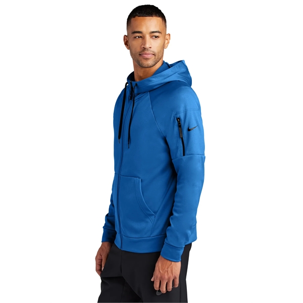 Nike Therma-FIT Pocket Full-Zip Fleece Hoodie... from ASI 84863 SanMar