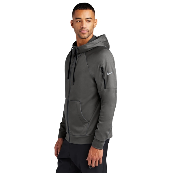 Nike Therma-FIT Pocket Full-Zip Fleece Hoodie... from ASI 84863 SanMar