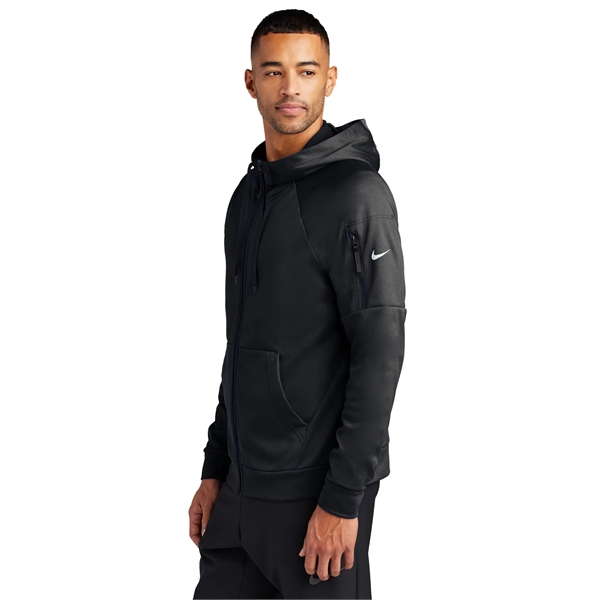 Nike Therma-FIT Pocket Full-Zip Fleece Hoodie... from ASI 84863 SanMar