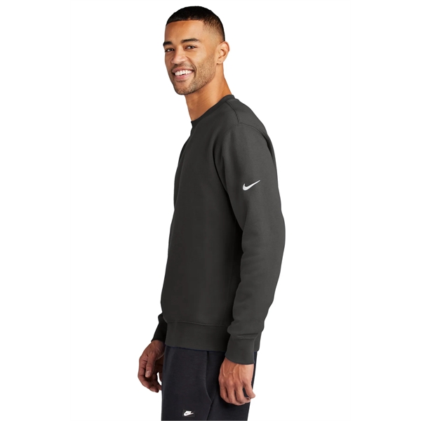 Nike Club Fleece Sleeve Swoosh Crew... from ASI 84863 SanMar