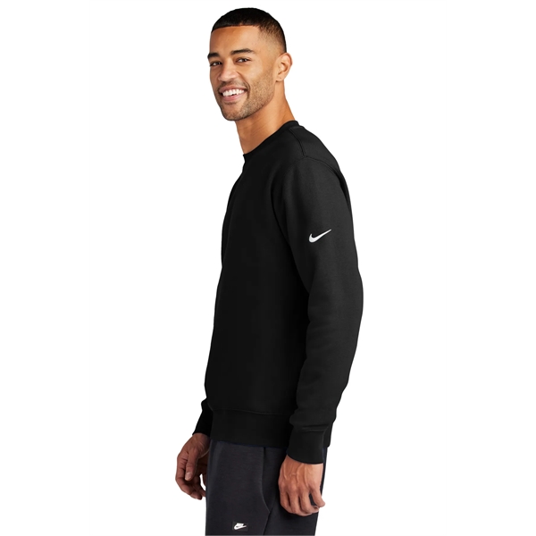 Nike Club Fleece Sleeve Swoosh Crew... from ASI 84863 SanMar
