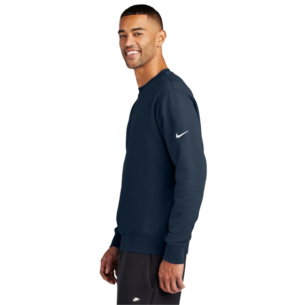 Nike Club Fleece Sleeve Swoosh Crew... from ASI 84863 SanMar