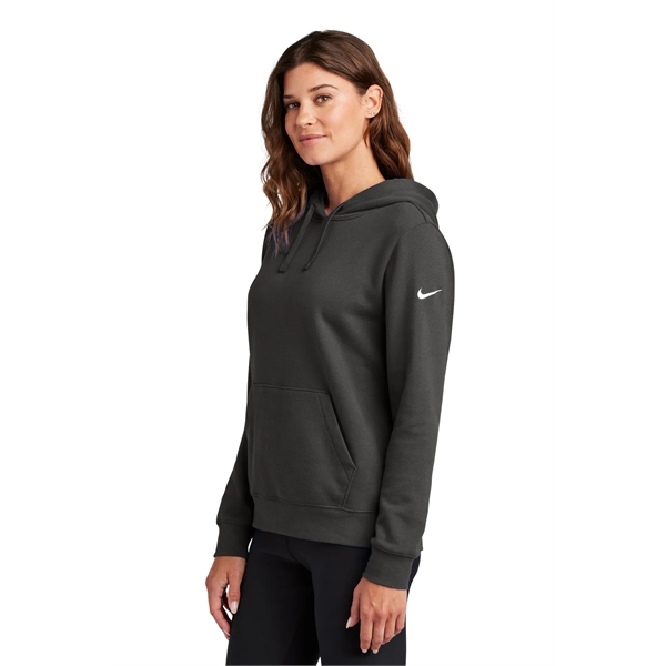 Nike Ladies Club Fleece Sleeve Swoosh Pullover Hoodie... from ASI 84863 SanMar
