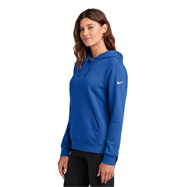 Nike Ladies Club Fleece Sleeve Swoosh Pullover Hoodie... from ASI 84863 SanMar
