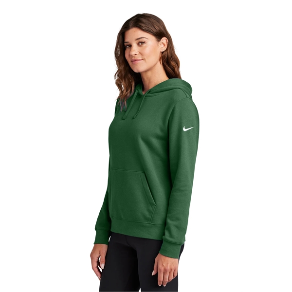 Nike Ladies Club Fleece Sleeve Swoosh Pullover Hoodie... from ASI 84863 SanMar
